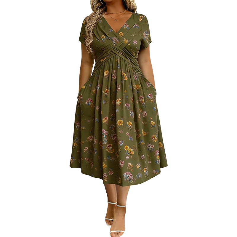 Vivica - Premium Midi Dress