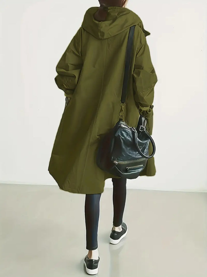 Lyonesse - Water-Resistant Oversized Trench Coat