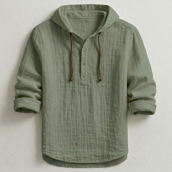 Daelor - Soft-Touch Hooded Shirt