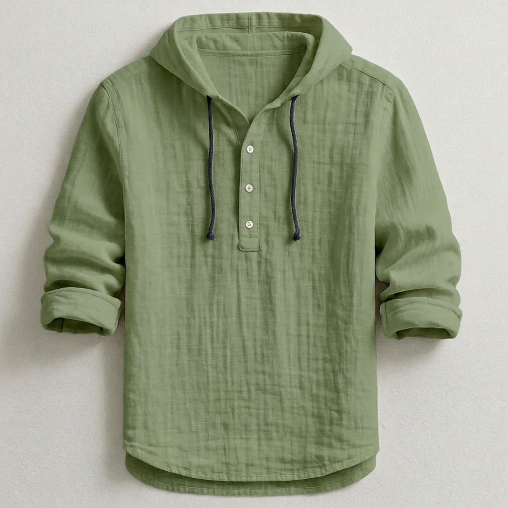 Daelor - Soft-Touch Hooded Shirt