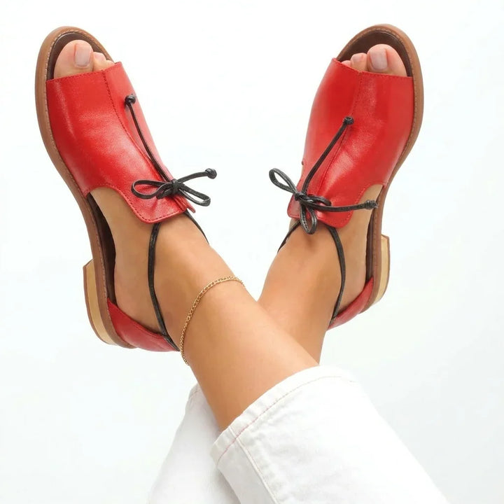 Oriessia - Premium Lace-Up Sandals