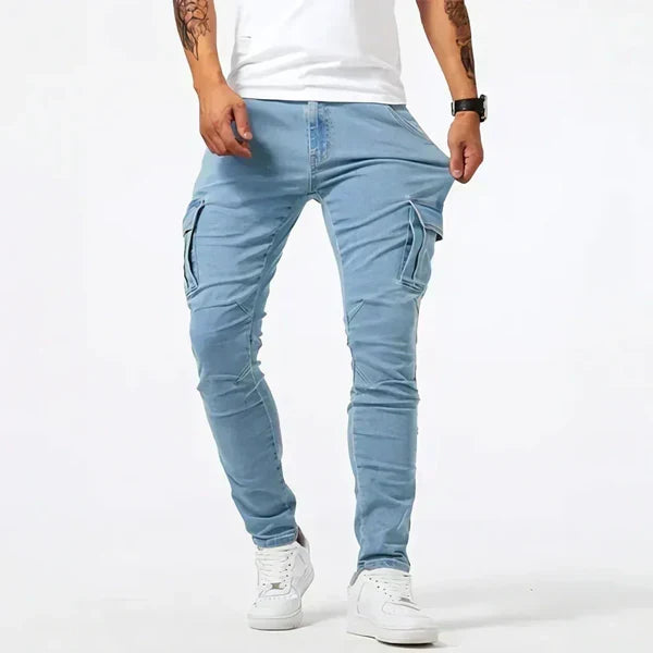 Asher - Premium Cargo Jeans