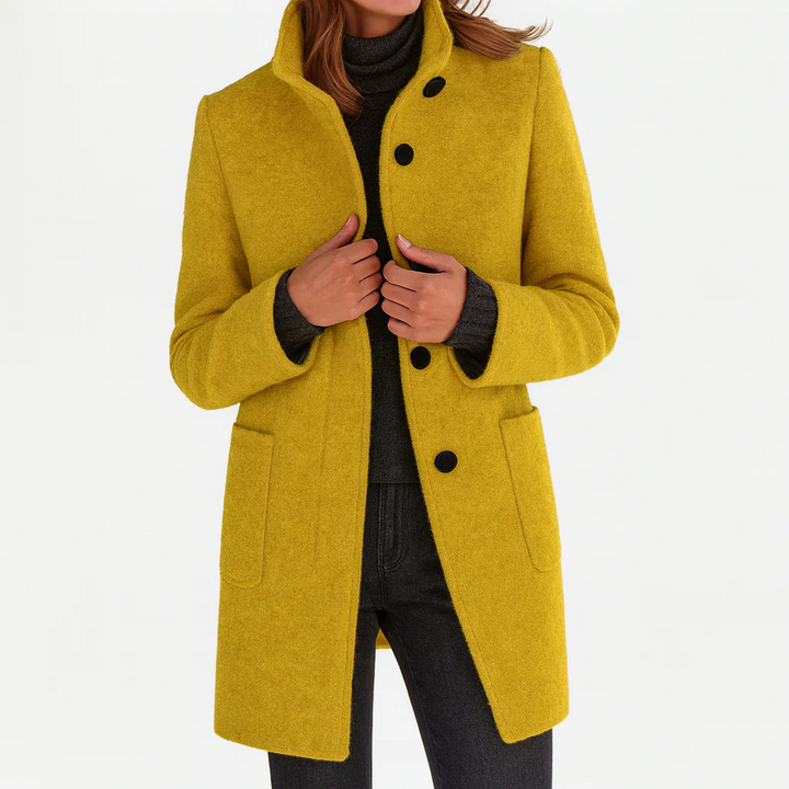 Elanique - Soft-Touch Tailored Coat