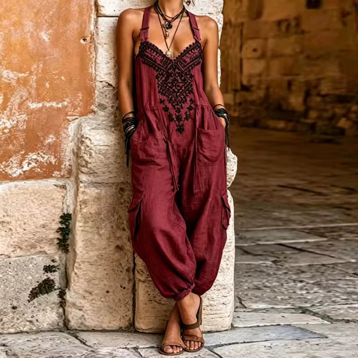 Florentia - Lightweight Linen Jumpsuit