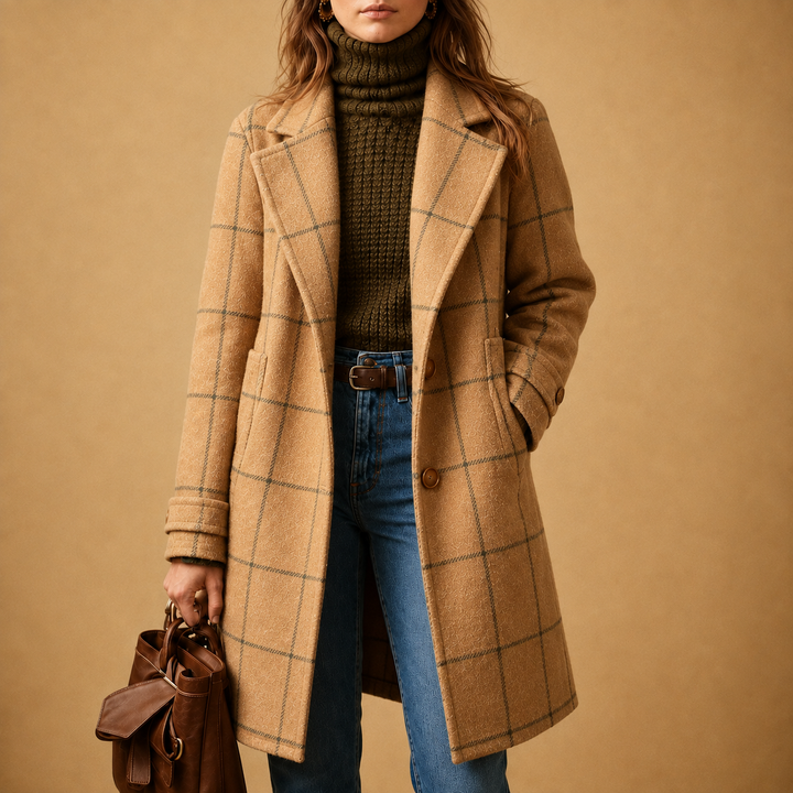 Xylaria - Heavyweight Check Coat