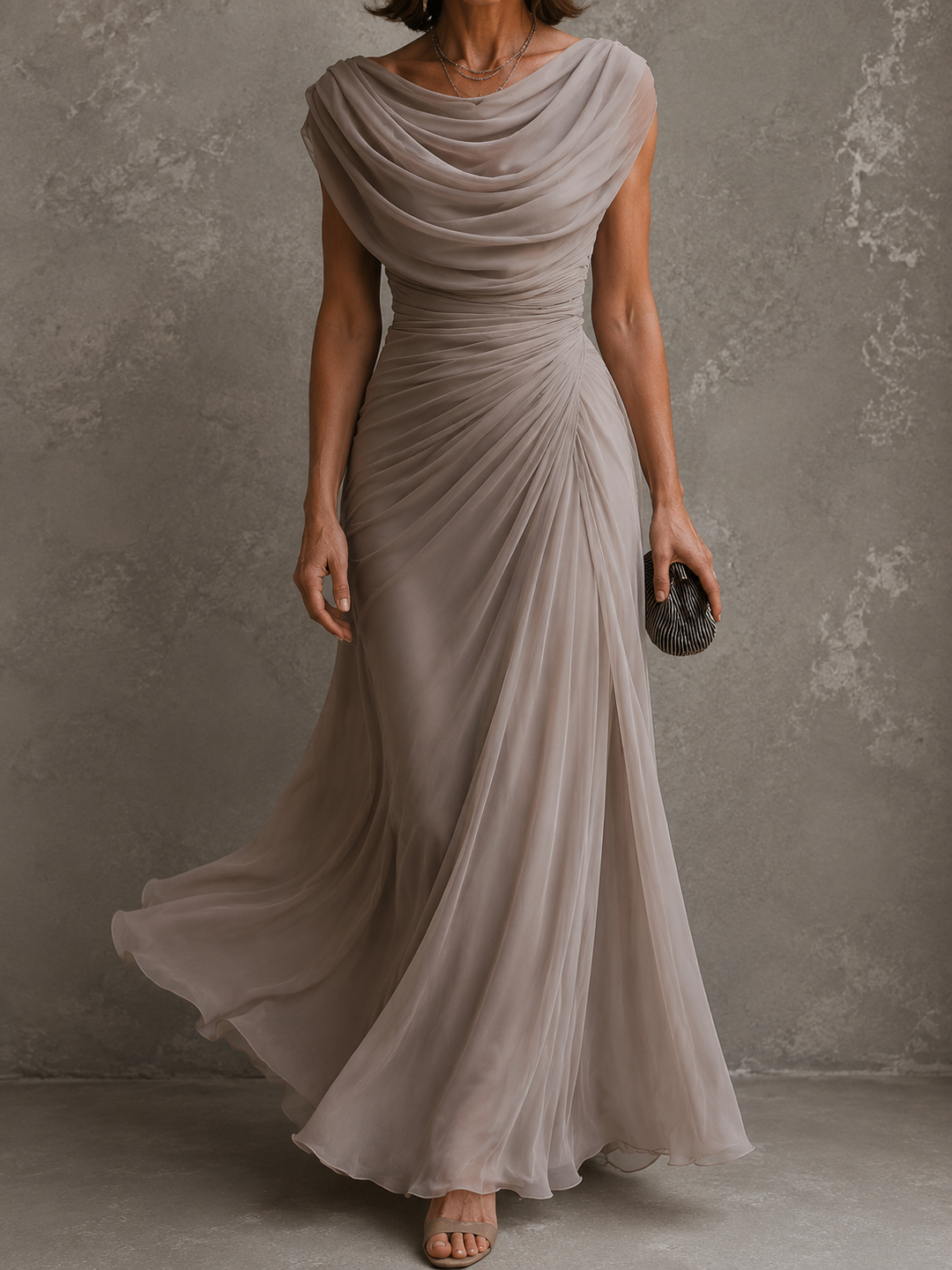 Zorabelle - Draped Maxi Dress