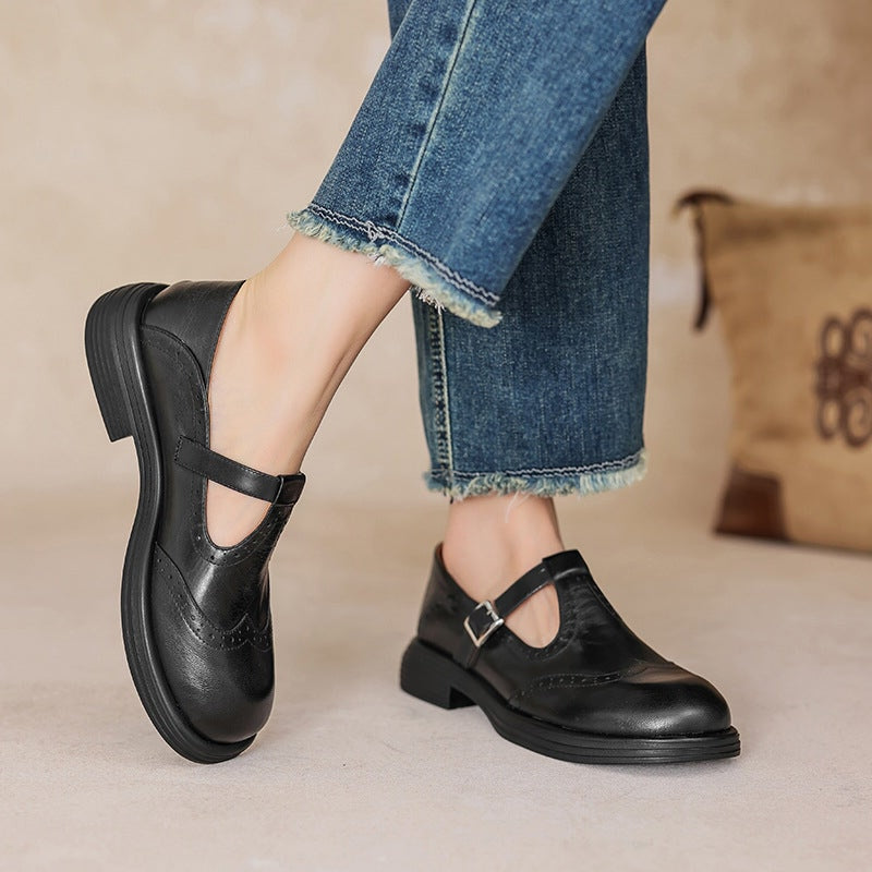 Jocelyn - Breathable Mary Jane Flats