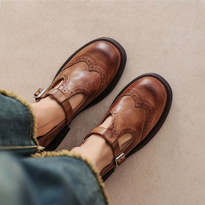 Jocelyn - Breathable Mary Jane Flats