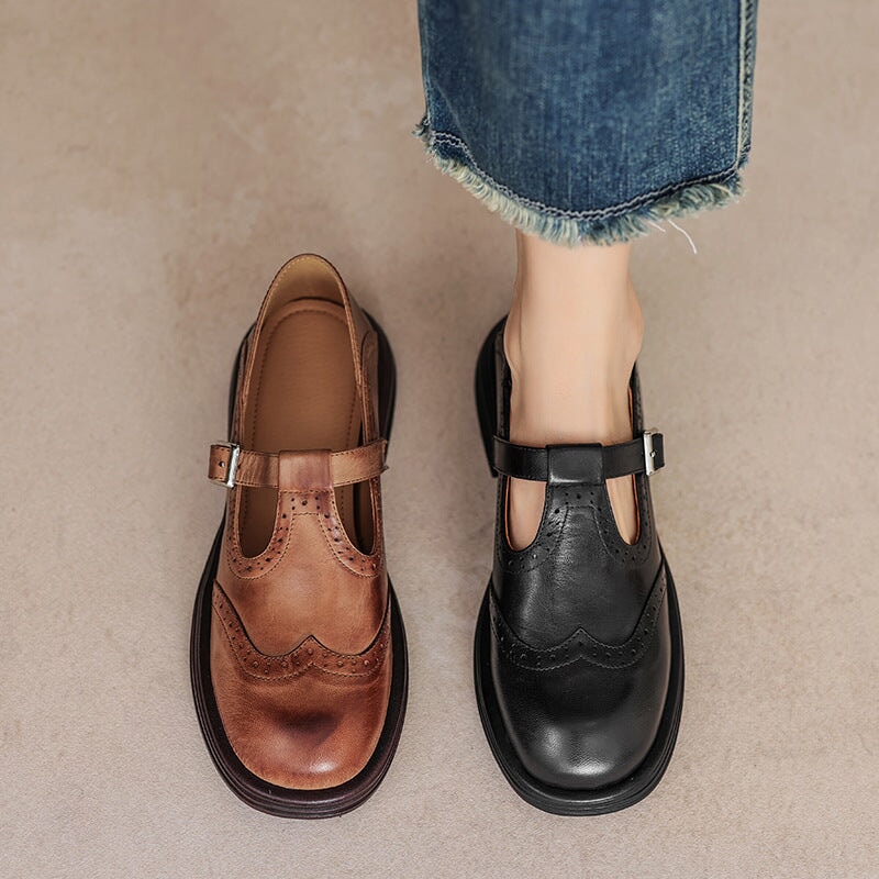 Jocelyn - Breathable Mary Jane Flats
