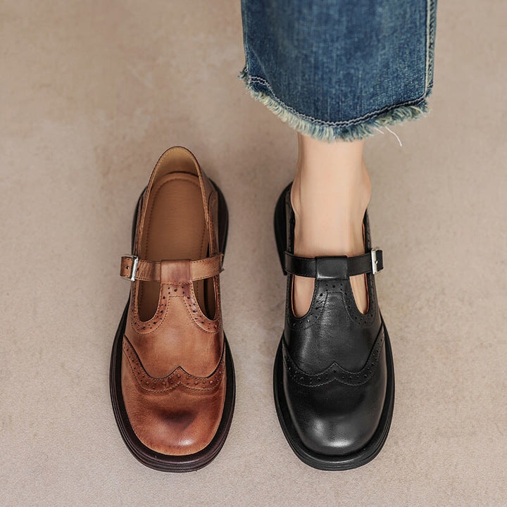 Jocelyn - Breathable Mary Jane Flats