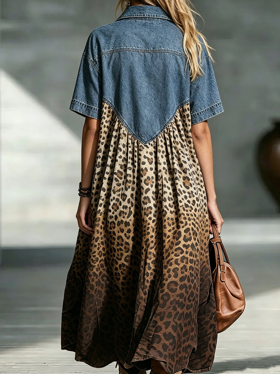 Delavina - Soft-Touch Midi Dress