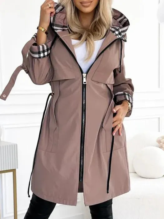 Alvenessa - All-Weather Hooded Zip Jacket