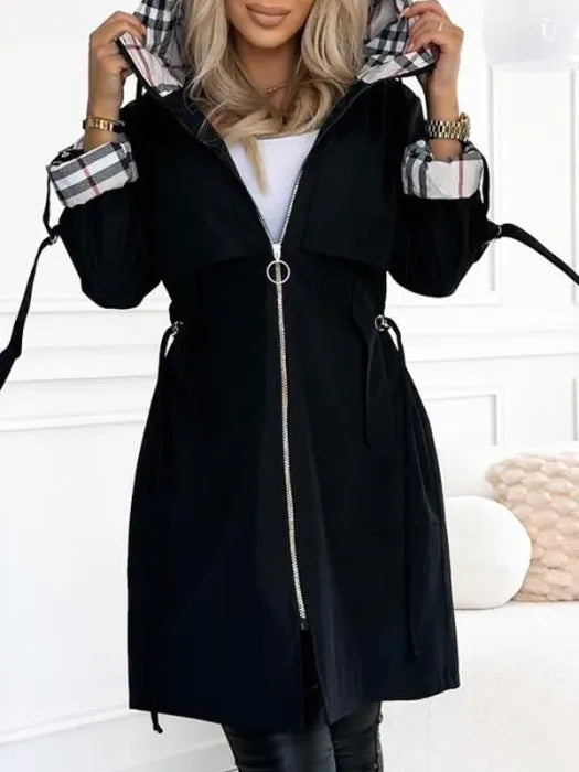 Alvenessa - All-Weather Hooded Zip Jacket