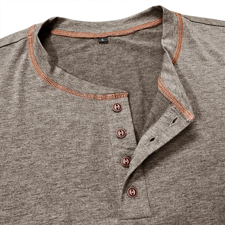 Bardwell - Soft-Touch Henley T-Shirt