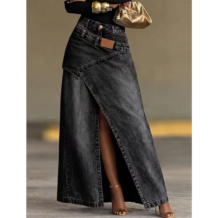 Anella - Vintage-Wash Maxi Skirt