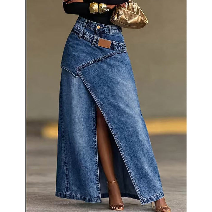 Anella - Vintage-Wash Maxi Skirt