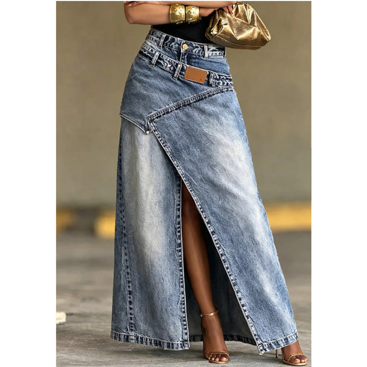 Anella - Vintage-Wash Maxi Skirt