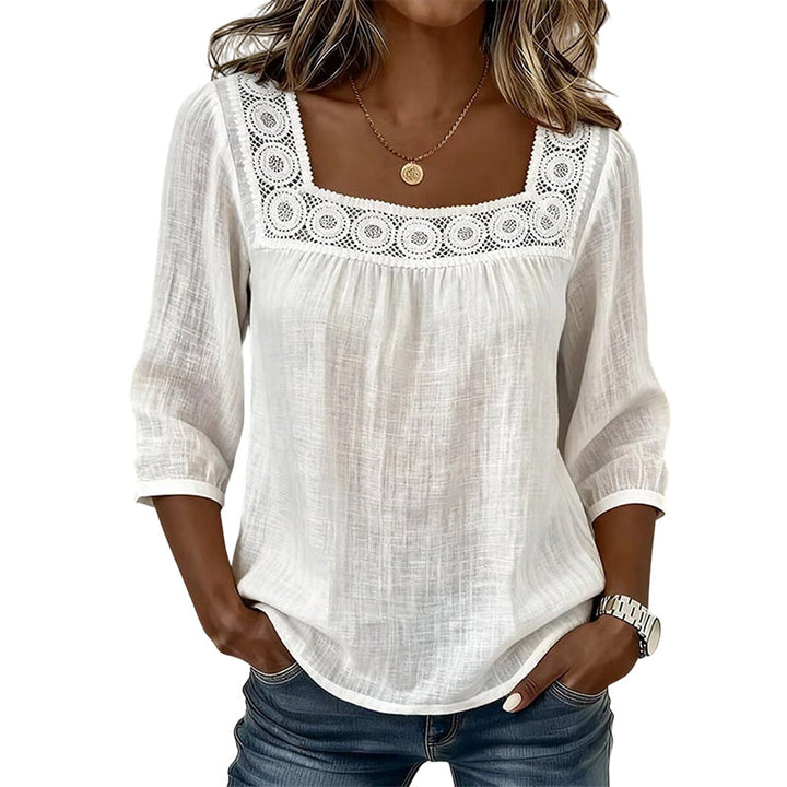 Sadie - Breezy Linen Blouse