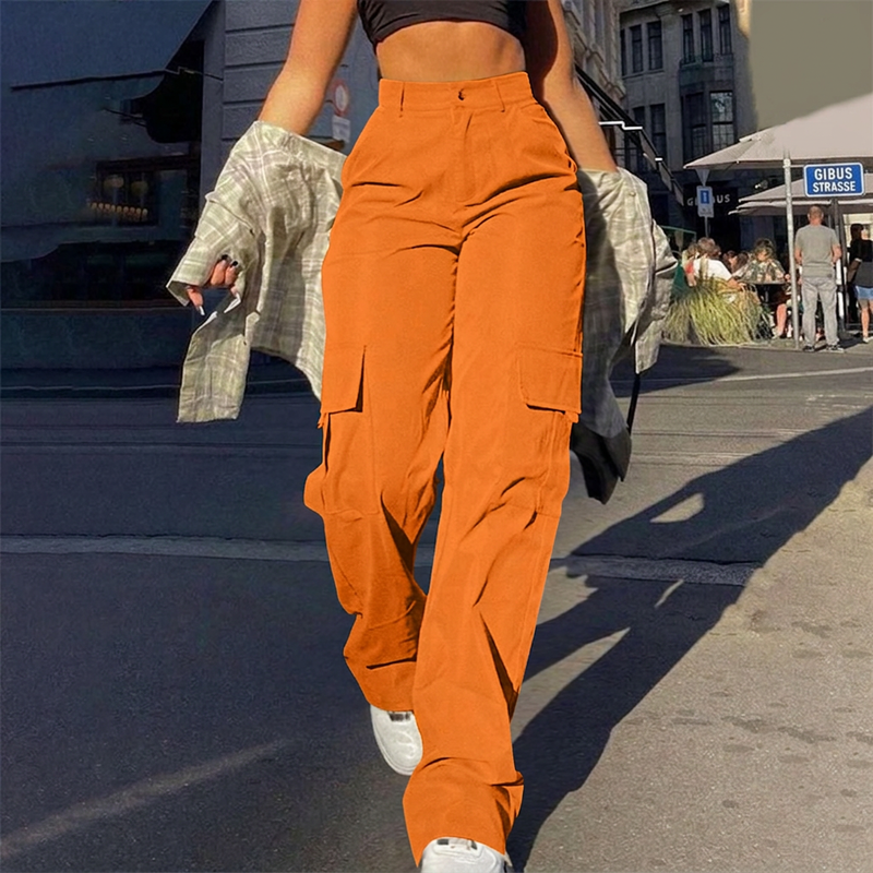 Liana - Soft-Touch Cargo Trousers