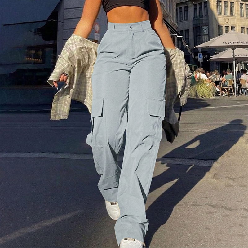 Liana - Soft-Touch Cargo Trousers