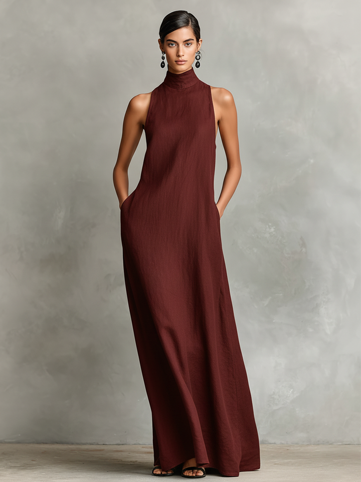 Adelaide - Lightweight Linen Maxi Dress