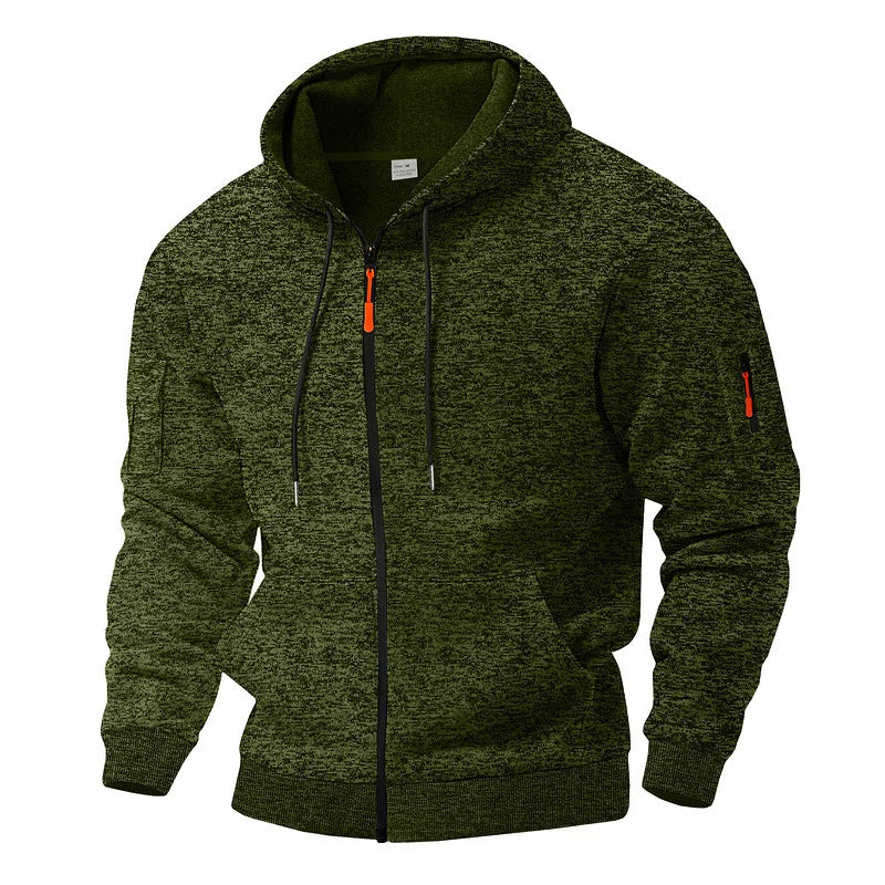 Daemor - All-Weather Full-Zip Hooded Jacket